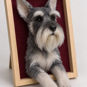 Retrato 3D Perros Con Patas
